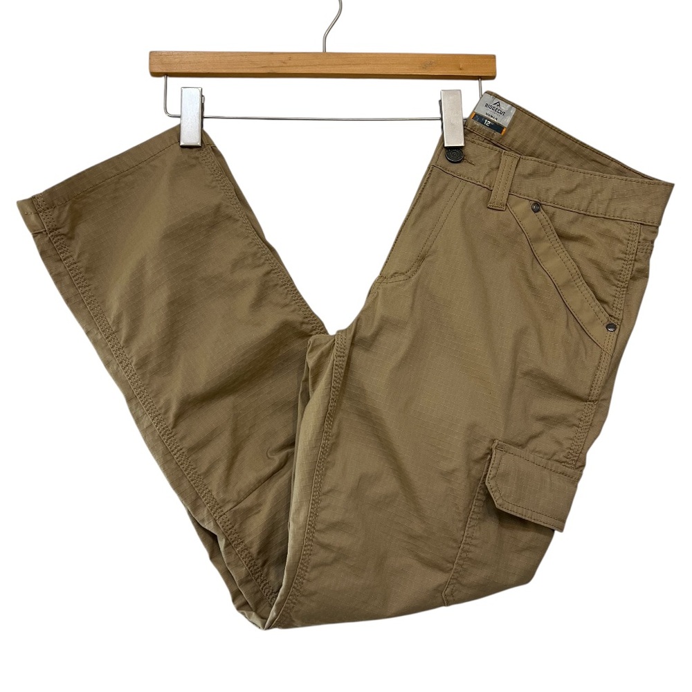 Ridgecut Women’s Khaki Utility Cargo Pants Stretch NWOT Size 12